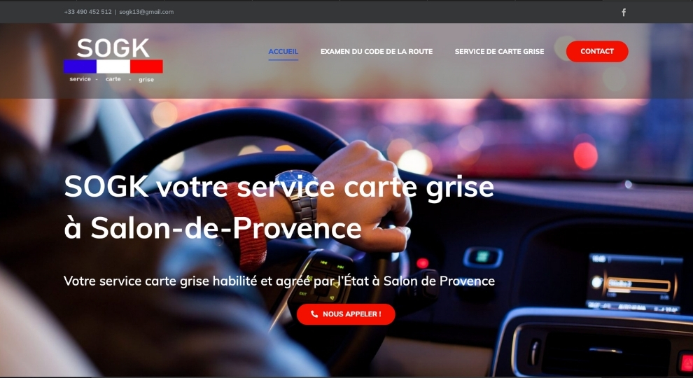 Réalisation d'un site internet à Salon-de-Provence