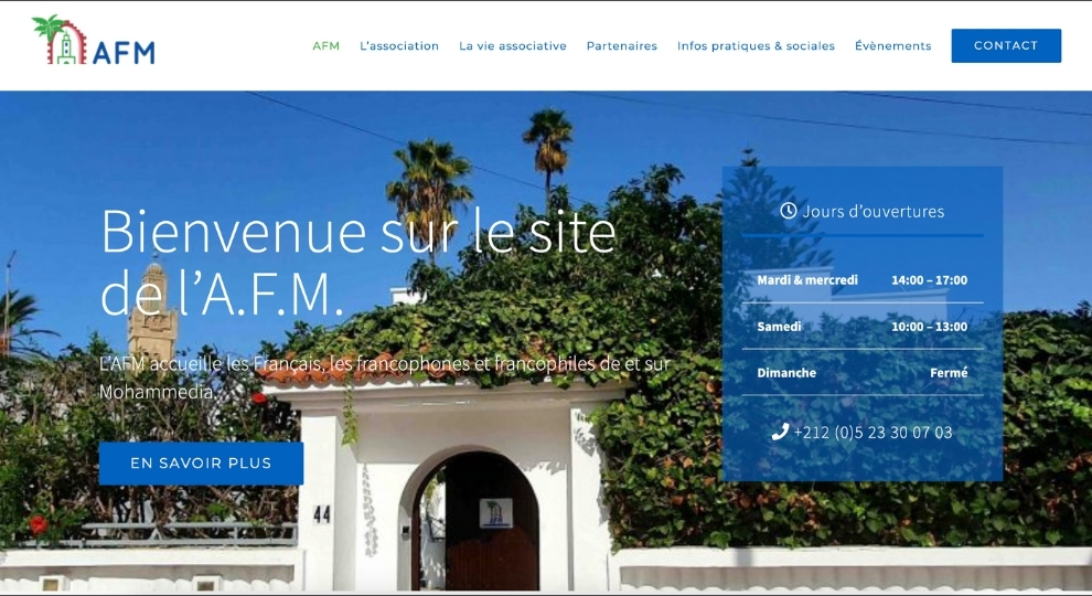 Réalisation d'un site internet à Mohammedia